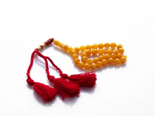 مسبحة تراب الكهرمان