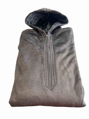 فرو مغربي مخمل رجالي قبوع