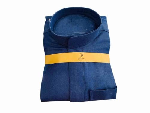 ثوب دروش ولادي شبابي شتوي ساده سحاب كحلي ورمادي