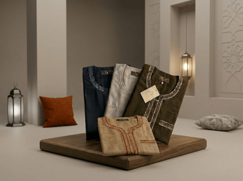 قميص رجالي مطرز