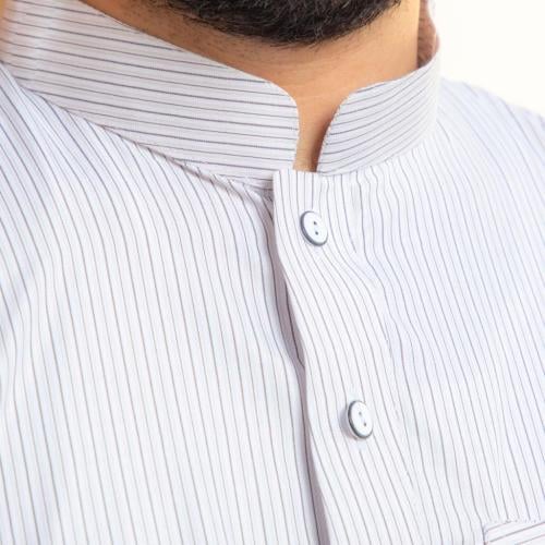 قميص كويتي رجالي كم طويل