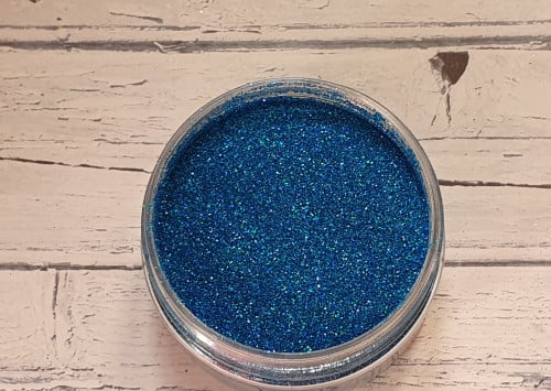 جلتر لون البحر أزرق فاتح ليزر هولوجرافيك