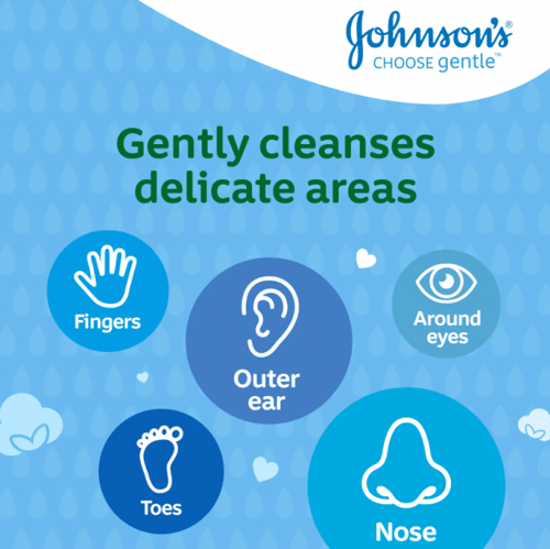 اعواد اذن القطن من جونسون كبير شد 200