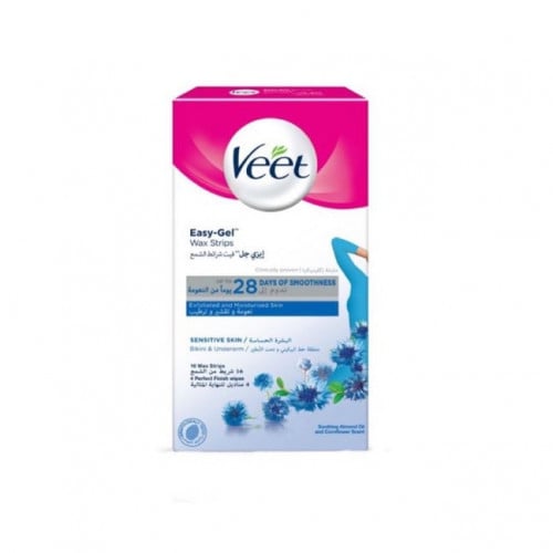 فيت شرائح للبكيني والإبطين 16شريحة بشرة حساسة