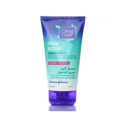 كلين اند كلير غسول كريم عميق المفعول 150مل عصار