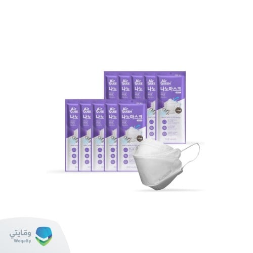10 كمامات اير كوين نانو فايبر
