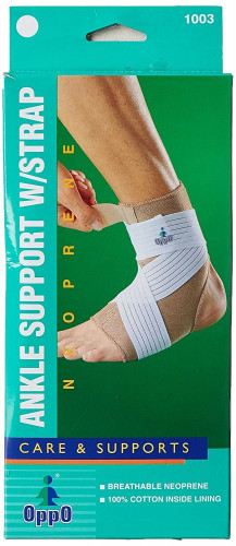 مشدات دعامه للكاحل من اوبو مع حزام مقاس M