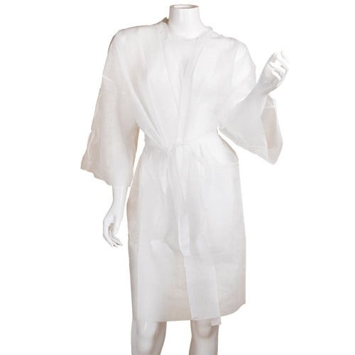 دلما روب بأكمام, 10 قطعة لون ابيض