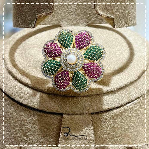 طقم لولو هندي فضة خالص عيار 925 كامل