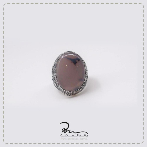 خاتم عقيق اصلي رجالي