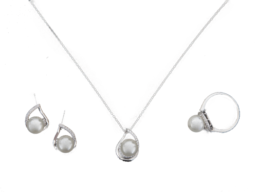 طقم حريمي لؤلؤ البحر