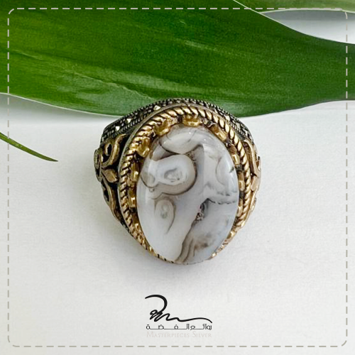 خواتم عقيق رجالية فاخرة