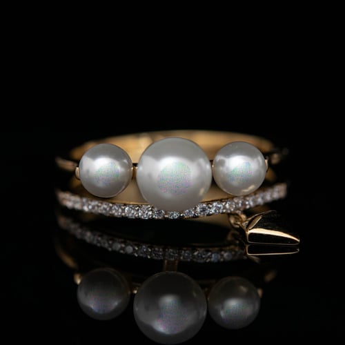 طقم لؤلؤ بناتي أكويا