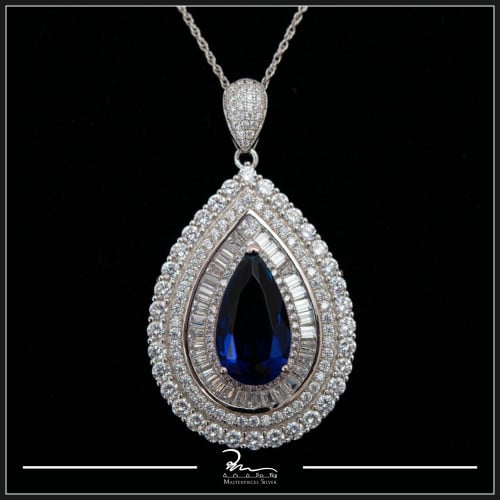 تعليقة فضة سلسلة فضة نسائية