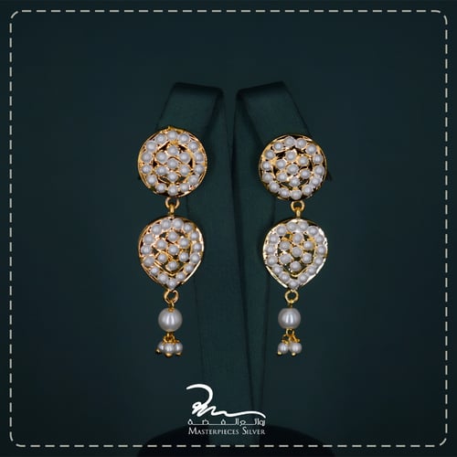 طقم لولو فضة هندي فاخر