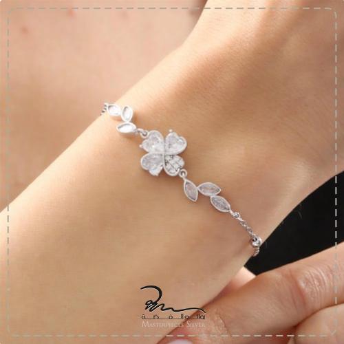 اساور نسائية أنيقة فضة عيار 935