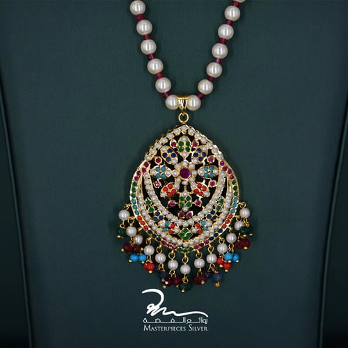 افخم طقم لؤلؤ كامل للمناسبات