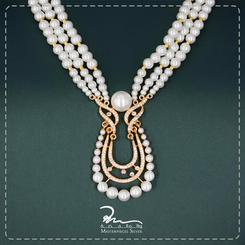 افخم طقم لولو و احجار كريمة للمناسبات