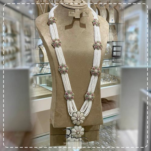 طقم لولو هندي فضة خالص عيار 925 كامل