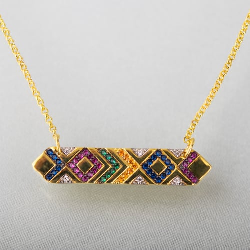 سلسال فضة ملًون بخاصية التقصير والإطالة