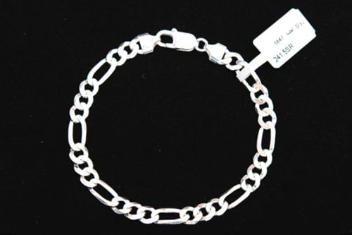 اساور رجالية فضة