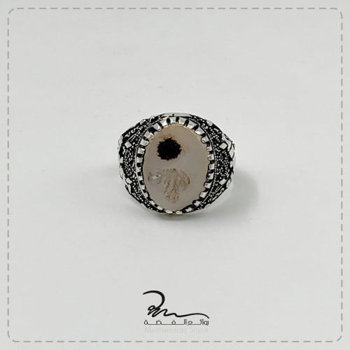 خاتم عقيق رجالي اصلي