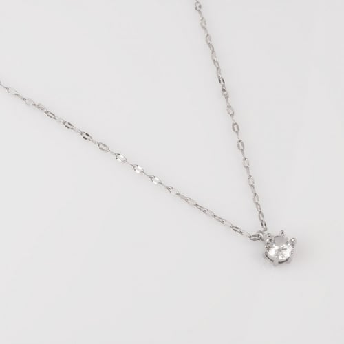 سلسلة السوليتير سلسلة نسائية فضه