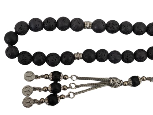 سبحة من الحجر البركاني