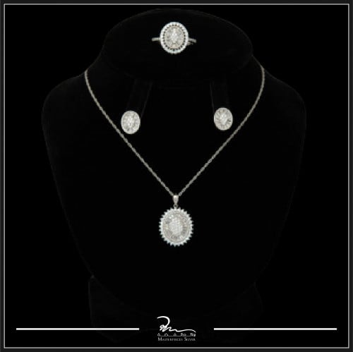 طقم الصفاء اطقم فضة نسائي فخمة