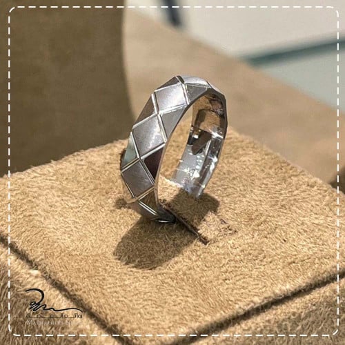 دبله رجالية فضة خالص تصميم فخم