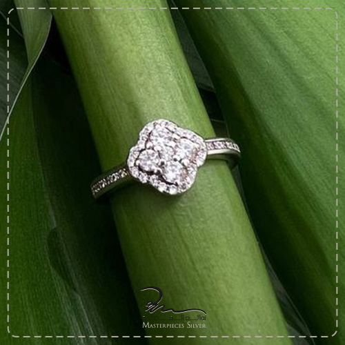 خواتم نسائية فضة فاخرة