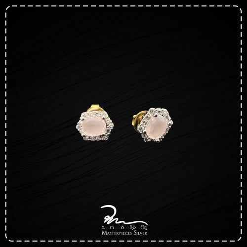 حلق فضة ناعم عيار925