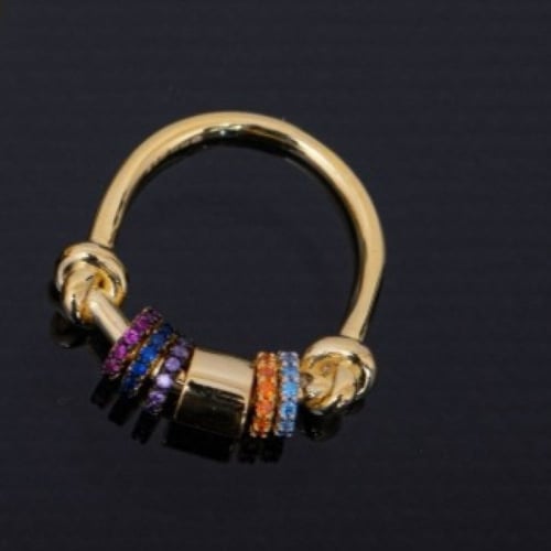 خاتم فضة نسائي