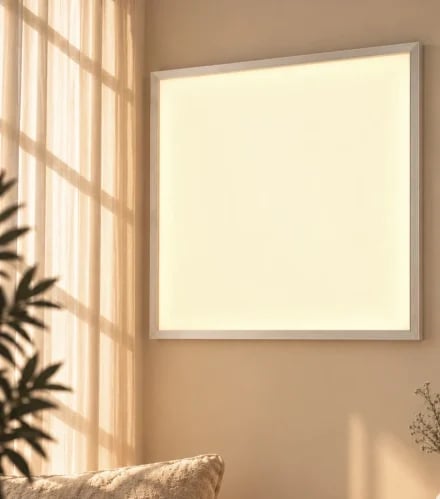 اضاءة 60x60 سم ( بدون اي اضافات )