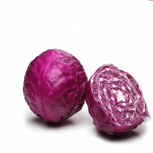 ملفوف احمر طازج
