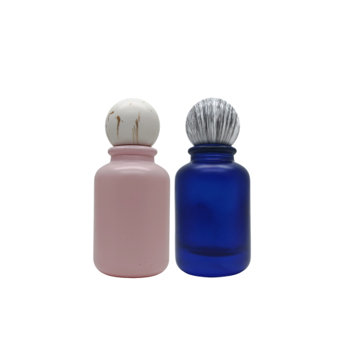 زجاجة عطور شكل مدور 50 مل - كبس