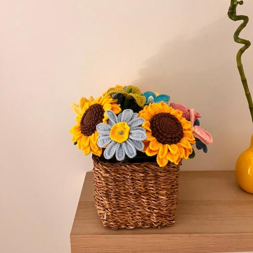 Sunflower Basket