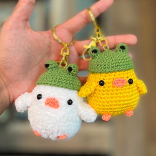 Cute Chick Keychain