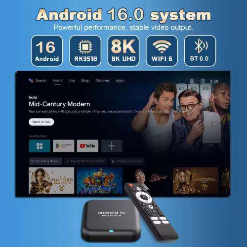 TV BOX احدث جهاز نظام اندرويد 16