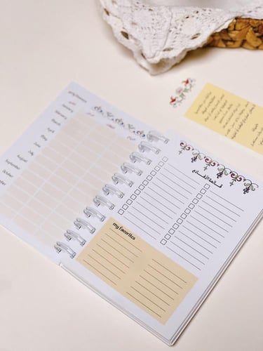 مفكرة "حياة جديدة" 2025 غلاف أصفر -A6