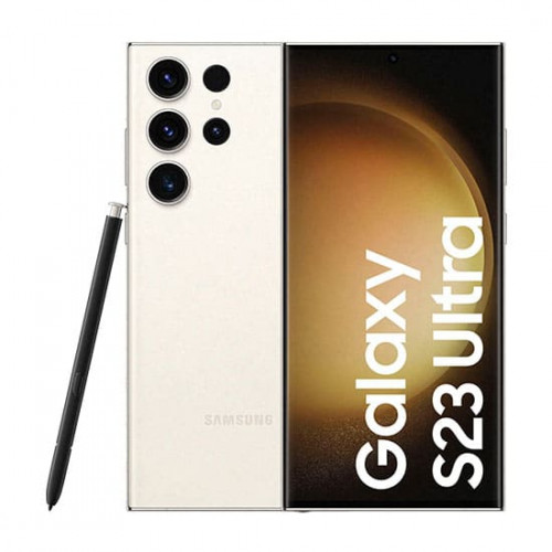 سامسونج S23 Ultra , قيقا 256 ورام 12 , كريمي