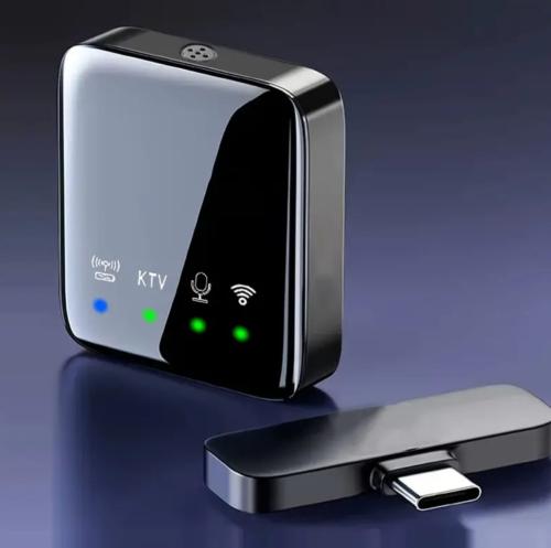 Square Lavalier Wireless Microphone, Plug And Play...