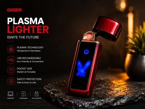 Classic Fashionable Electric Lighter ولاعة كهربائي...