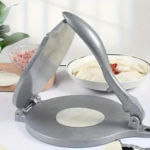 Tortilla Press, One-Touch Shaping with Thick Scrat...