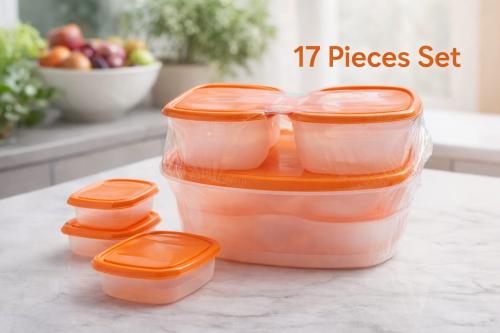 RATAN Multi-Use Storage Containers 17 pcs Set مجمو...