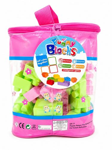 34Pieces Building Blocks مكعبات بناء مكونة من 34 قطعة