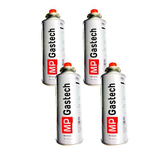 MP GASTECH Butane Gas 220g Set 4 Pieces مجموعة غاز...