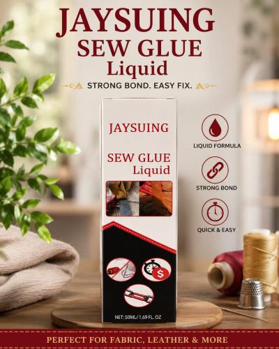 1PCS Cloth Repair Sew Glue, Instant Sew Glue Bondi...