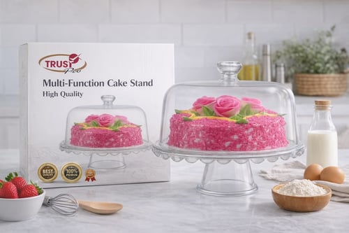 Trust Pro Multi-Function Cake Stand حامل الكيك متع...