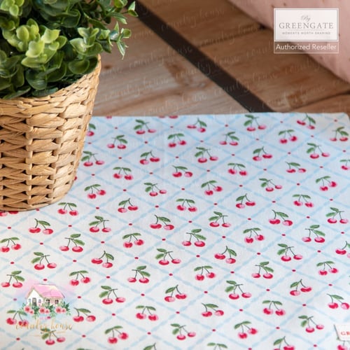 0102 مفرش من جرين جيت بوجهين Cherry